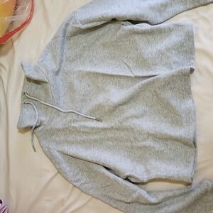 garage grey funnel sweatshirt